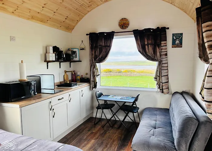 The Dozy Donkey Farm Shepherd Hut Апартаменты